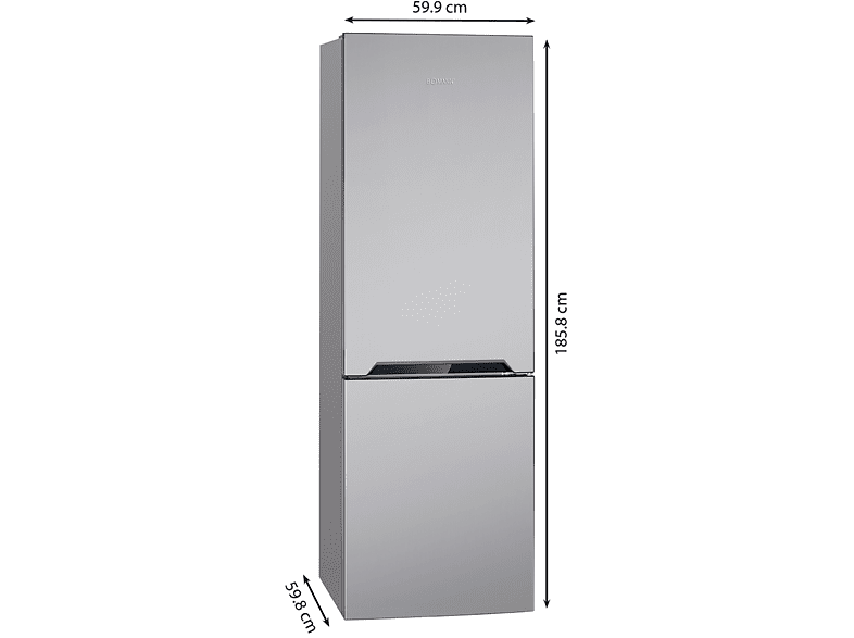 Bomann KG7333IX Koelvriescombinatie